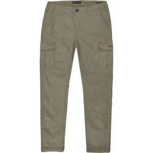 Duże męskie spodnie bojówki prosta nogawka Double Urban Outfitters CCP-4026 beżowe