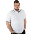 duza koszulka biala kolnierzyk 6xl