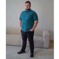 morska koszulka polo dla duzych nastolatkow