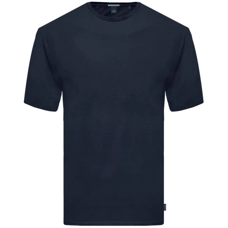 granatowy t-shirt meski duze rozmiary