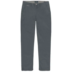 Duże męskie spodnie chinosy prosta nogawka Double Urban Outfitters CP-4042 szaroniebieskie