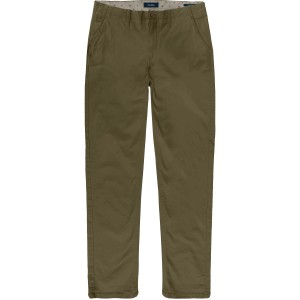 Duże męskie spodnie chinosy prosta nogawka Double Urban Outfitters CP-4040 khaki