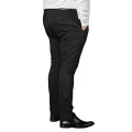 czarne meskie eleganckie spodnie plus size