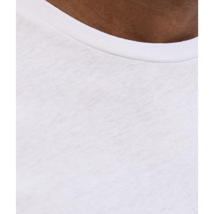 bialy t-shirt 5xl modny nastolatek