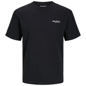 Duża męska koszulka t-shirt nadruk na plecach Jack & Jones 12275741 czarny