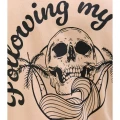 bawelniany t-shirt nadruk plecy