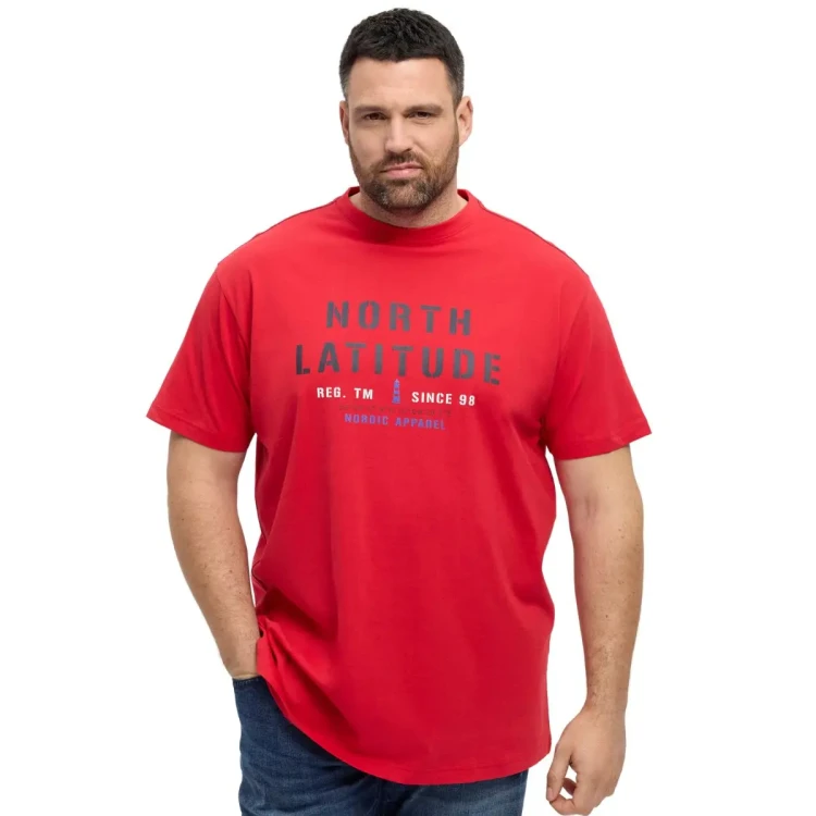 koszulka meska czerwona 4xl