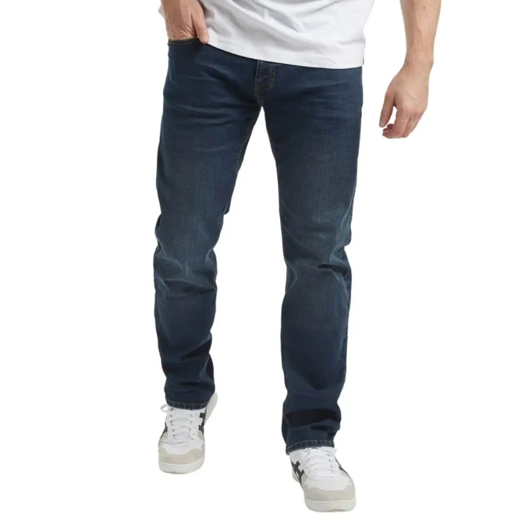 granatowe jeansy dla mezczyzn plus size