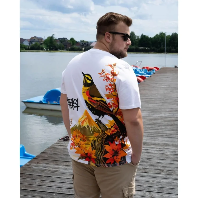 meska koszulka modna 4xl