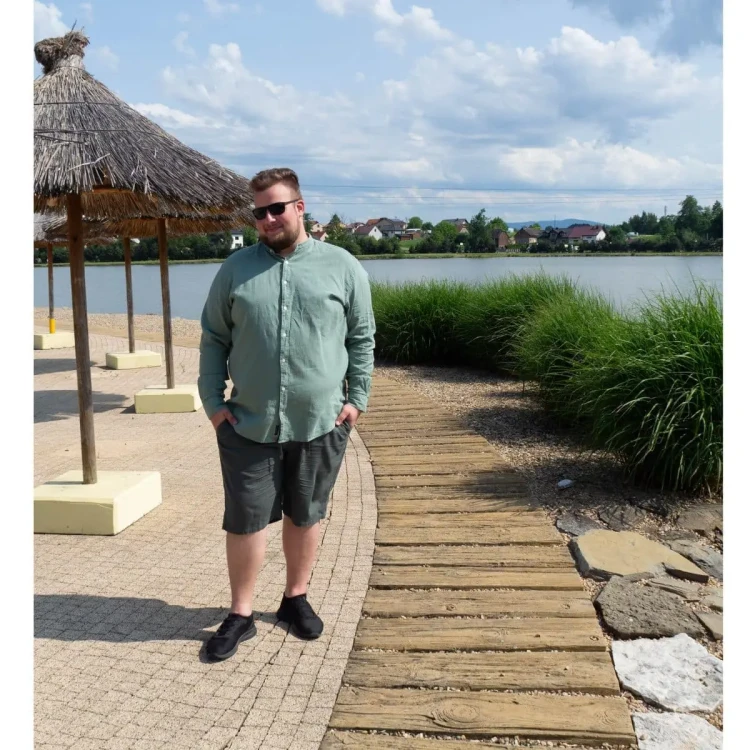 koszula lato lniana 9XL