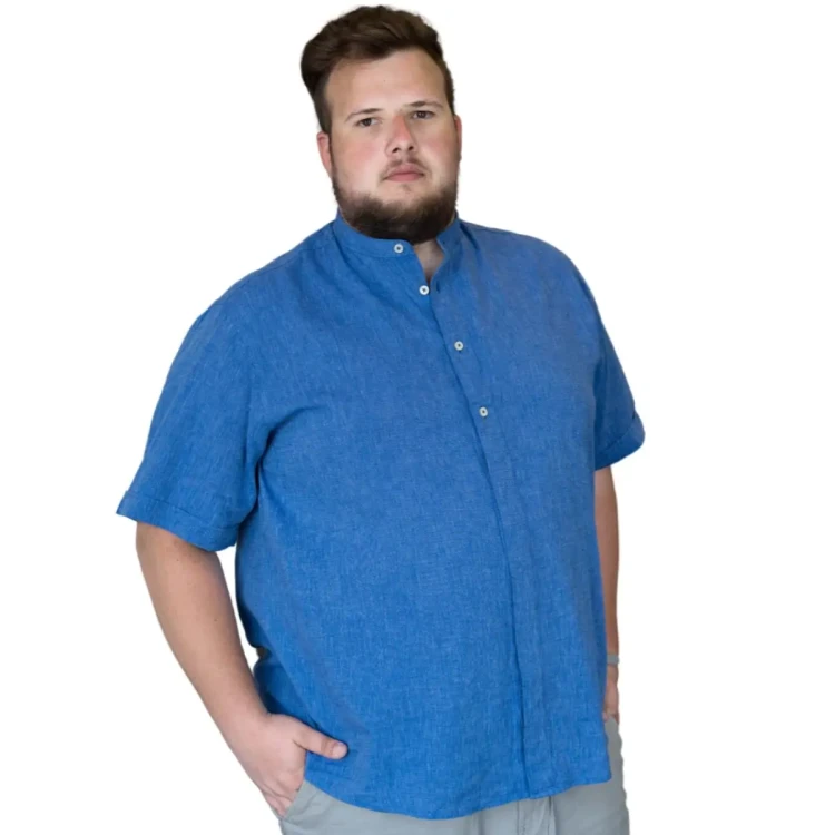 lniana meska modna koszula xxl