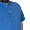 koszula ukryte guziki modna lato 6XL
