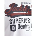 bialy t-shirt z nadrukiem meski 7xl