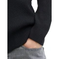 czarny sweter dla puszystych panow 7xl