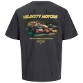 ciemnoszary t-shirt meski 5xl