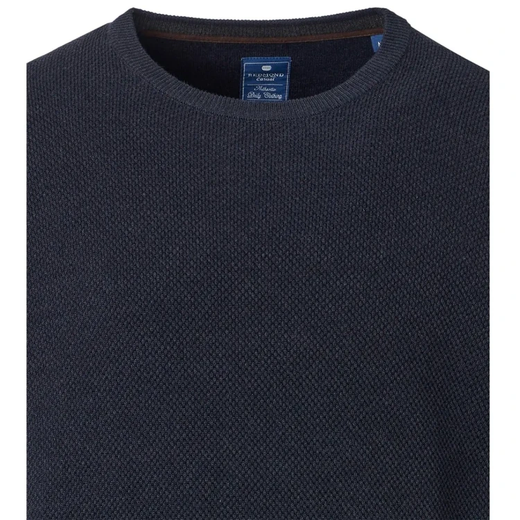 granatowy klasyczny sweter meski 5xl
