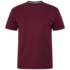 Duży męski t-shirt z krótkim rękawem North Latitude 53107-0380 bordowy