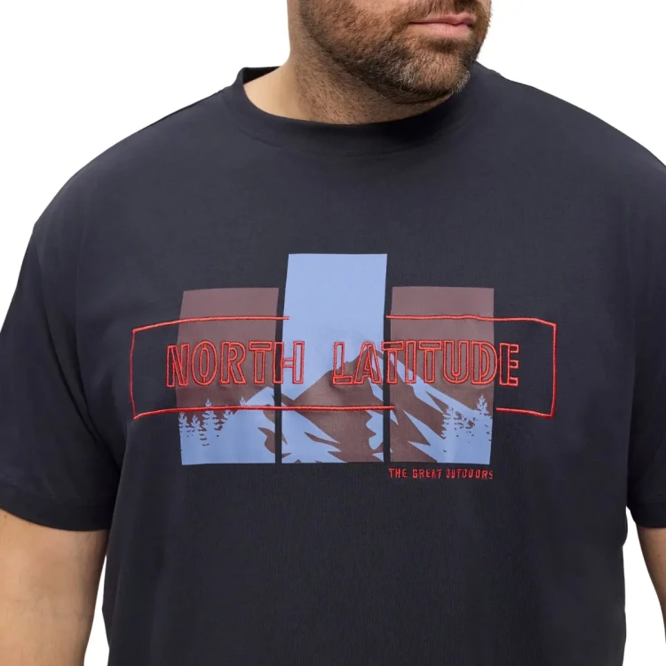 t-shirt z printem gor meski 8xl