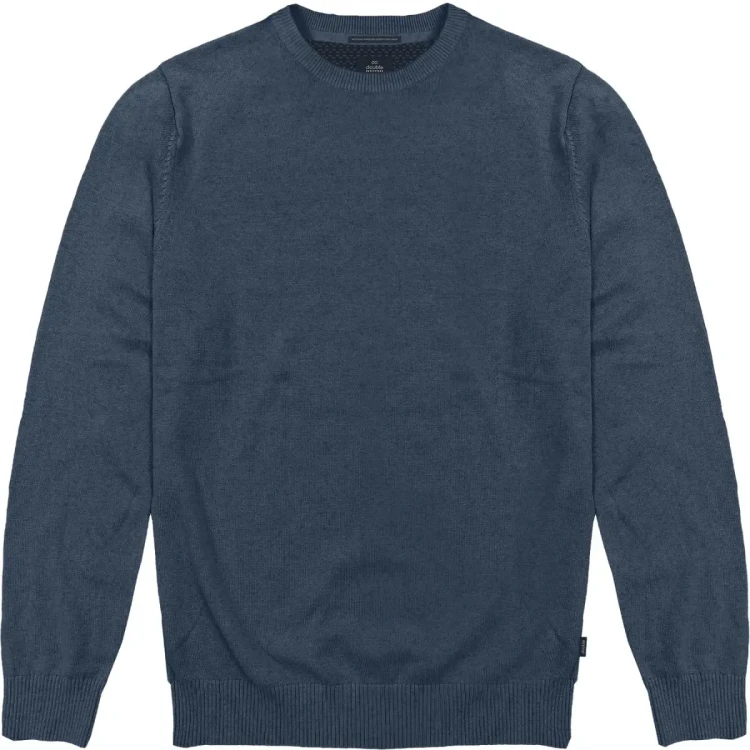 niebieski sweter meski basic 7xl