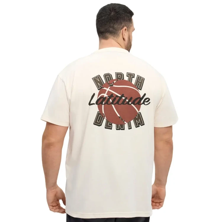 wygodny t-shirt dla duzych panow