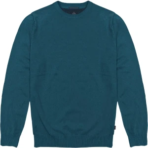 Duży męski sweter gładki wkładany przez głowę Double Urban Outfitters KNIT-8019 turkusowy