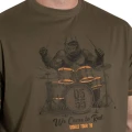 duza meska koszulka khaki