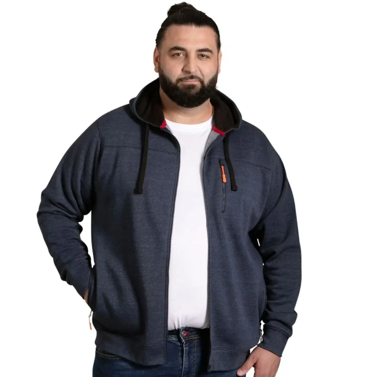 granatowa bluza meska modna 6xl