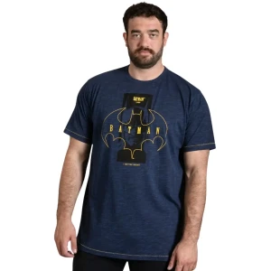 Duża męska koszulka t-shirt z nadrukiem Duke D555 Burnley granatowa