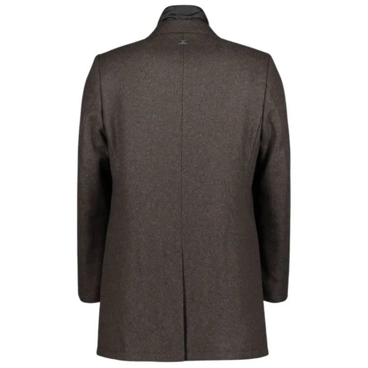 elegancki meski plaszcz plus size