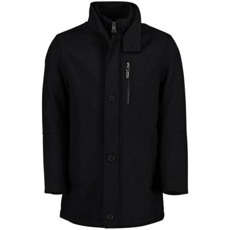 czarny duzy meski plaszcz plus size