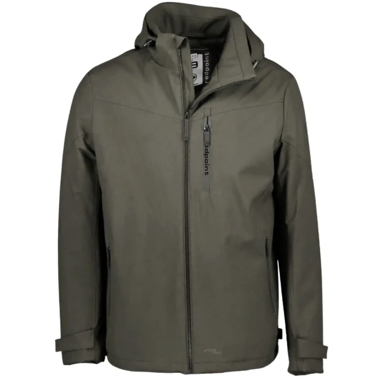 kurtka khaki plus size meska na zamek