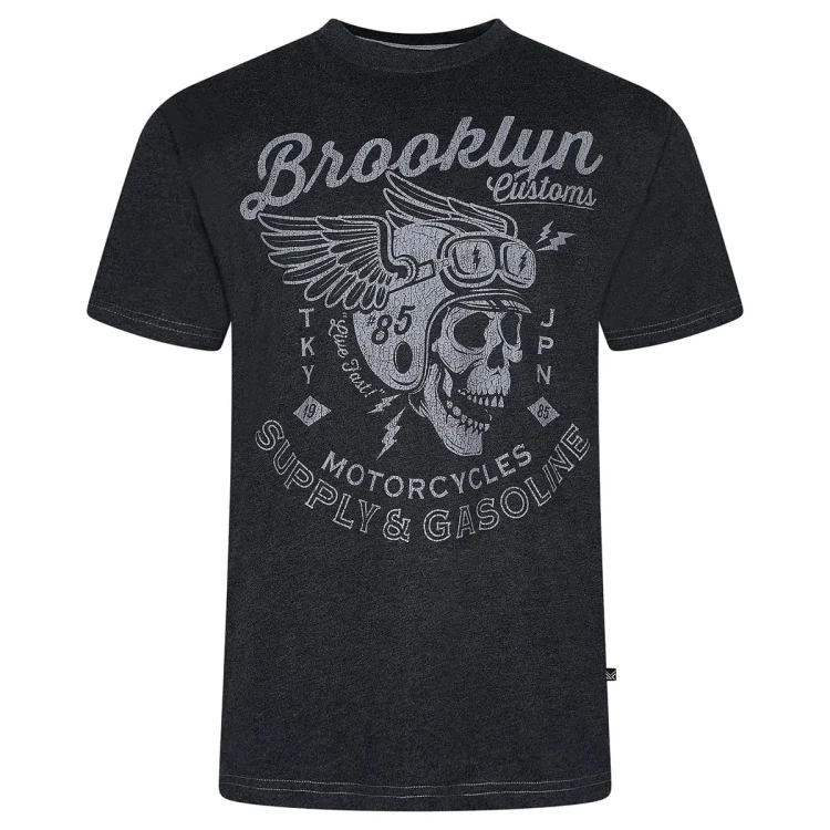 meski t-shirt bawelniany plus size