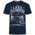 granatowa koszulka duzy napis 6xl