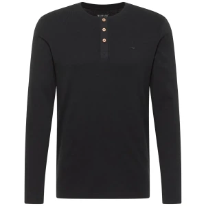 Duża męska koszulka z długim rękawem longsleeve Mustang 1014698-4142 czarna