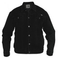 jeansowa czarna kurtka meska duzy rozmiar duke d555 trucker katana jeans czarny