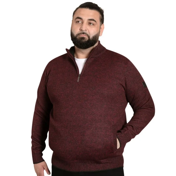 sweter na zamek plus size