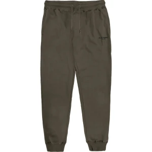Duże męskie spodnie dresowe ze ściągaczami Double Urban Outfitters MPAN-6029 khaki