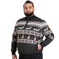 meski sweter swiateczny krotki zamek