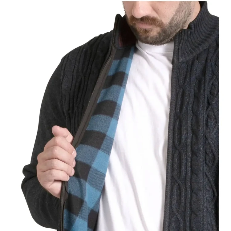 duzy tloczony sweter 2xl