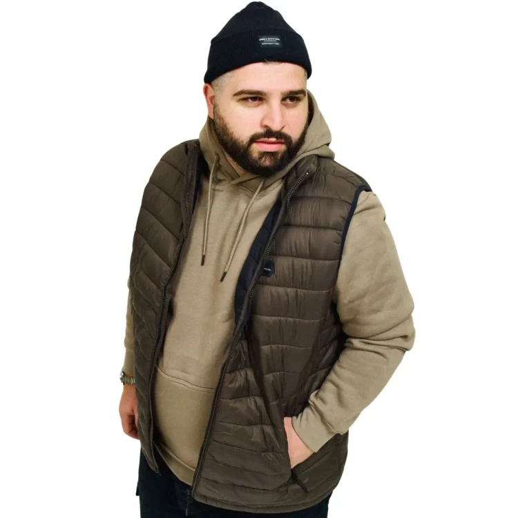 meska modna kamizelka plus size