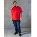 czerwony t-shirt meski bawelna 5xl