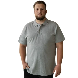 Koszulka polo JHK PORA210 szara