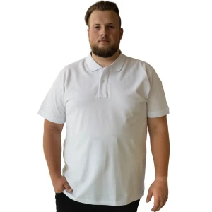 Koszulka polo JHK PORA210 biała