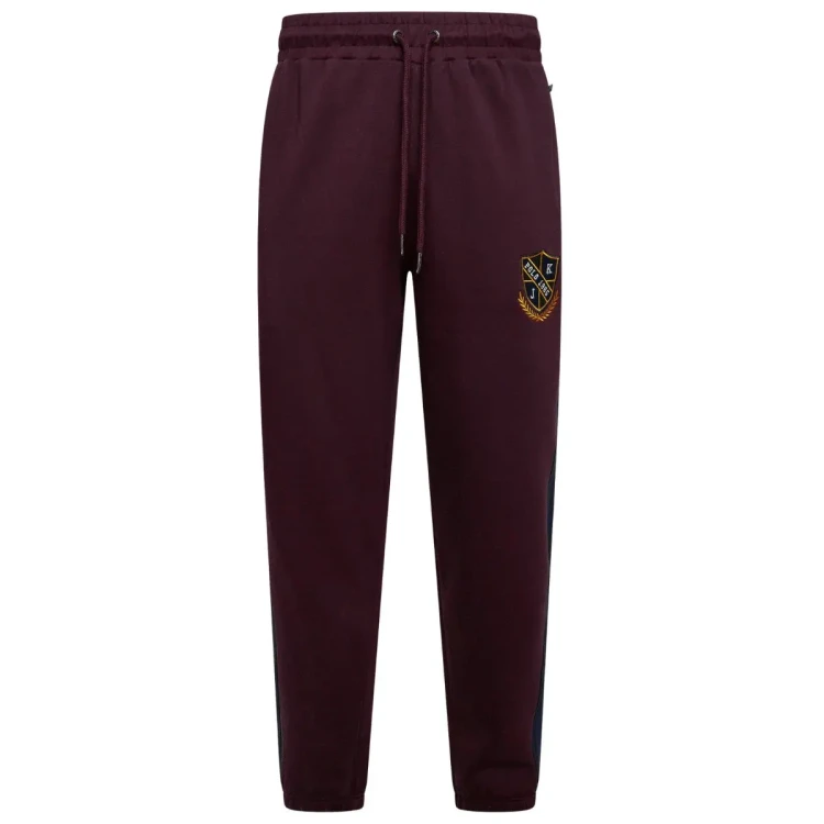bordowe spodnie dresowe 5xl