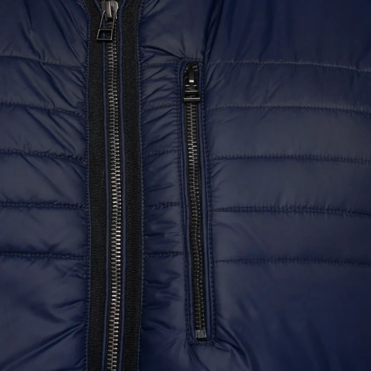 pikowana granatowa kurtka 5xl