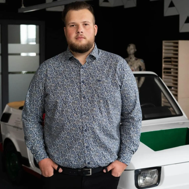 meska koszula dlugi rekaw xxl