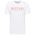 mustang biala koszulka meska