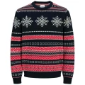 duzy meski sweter swiateczny