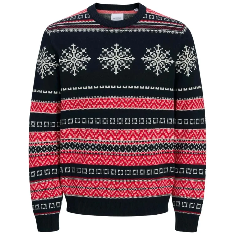 duzy meski sweter swiateczny