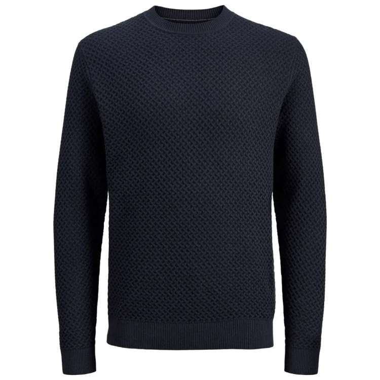 granatowy wygodny sweter 4xl